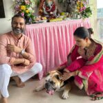 Sonnalli Seygall Instagram - Vakratunday Mahakaya 🙏 May Lord Ganesha remove all obstacles in your path of abundance ❤️ Jai Shree Ganesh #ganpatibappamorya 🧿