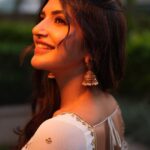 Sreeleela Instagram - Feeling the hour 🧡 . . . . . . . . 📸- @stories_of_cnu 👗- @kanakadharadesigns 💄 - @makeupbyharika Hair - @koduruamarnath
