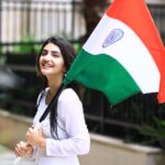 Sreeleela Instagram - Celebrating the land where dreams take flight ✨ Happy Independence Day 🫶🏻