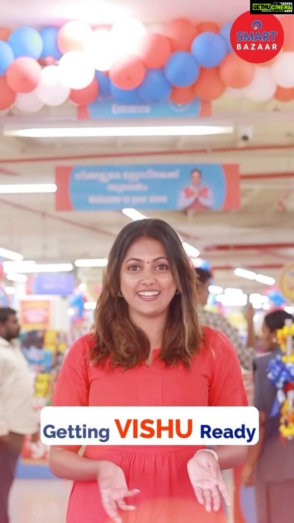 Sreevidya Nair Instagram - Celebrate the spirit of Vishu with India’s Largest Bachat Bazaar, SMART Bazaar, has recently opened its doors at Grand Mall, Payyanur and it offers an unbeatable shopping experience. Avail exciting deals and discounts on a wide range of national and international brands. ✨You can choose a variety of products and also get a minimum of 5% below MRP on grocery everyday and sugar at just ₹9 on shopping of ₹1,499. SMART Bazaar has everything that a shopper could need 🛍️ making it the ultimate destination for anyone who loves to shop. So head on down to 📍Grand Mall, Near Old Bus Stand, Railway Station Road, Payyanur and make your Vishu celebrations unforgettable with SMART Bazaar! @smart_bazaar #SMARTBazaarPayyanur #SMARTBazaarLaunch