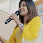 Sreevidya Nair Instagram - “Nothing shakes the smiling heart “ From the inauguration ceremony of @xyzfashion.india 📷 @abhilashkurups 👗 @denairaboutique