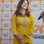 Sreevidya Nair Instagram - A whole hearted smile of mine after inaugurating @xyzfashion.india ❤️ 👗 @denairaboutique 📷 @abhilashkurups #inaguration #poochakkad #xyzfashionstore