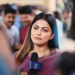 Sreevidya Nair Instagram - Some favourite candids from yesterday’s Pooja function of @superzindagiofficial ☺️❤️ 📷 @unnisurendran Anjumana Devi Temple