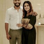 Sreevidya Nair Instagram - Dear Instagram family, Introducing my better half to you all with immense excitement @rahul_ramchandrann ❤️ We are getting engaged on January 22, 2023. 💍 We need all your prayers and blessings through out. Thank you very much for all the messages and comments I’ve gotten so far. I love you all to the moon and back. ❤️🥰 💄 @fiama_makeupstudio #blessed #getting #engaged #officially
