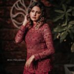 Sreevidya Nair Instagram - 📷 @pixie_paparazzo_wedding 👗 @jazaashdesignstudio 💄 @fiama_makeupstudio