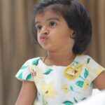 Sridevi Ashok Instagram - @sitara_chintala - A giggle wrapped in sunshine and glutted #babygirl #babiesofchennai #fashionstyle #chennaibaby #fashionable Chennai, India