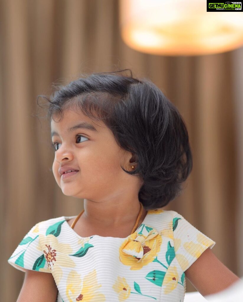Sridevi Ashok Instagram - @sitara_chintala - A giggle wrapped in sunshine and glutted #babygirl #babiesofchennai #fashionstyle #chennaibaby #fashionable Chennai, India