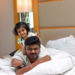 Sridevi Ashok Instagram - That’s our Sunday family time …🥰❤️ @ashok_chintala @sitara_chintala #srideviashok #familytime #familyphotography #westinchennai #couplegoals #fashionstyle #fashionblogger #fashionable #chennaiinfluencer #westin #marriottbonvoy #marriott The Westin Chennai Velachery