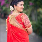 Sridevi Ashok Instagram - Very Good Morning… Have a nice week ahead. Half saree : @tweety_threads Make up - @jiyamakeupartistry Hairstyle- @mani_stylist_ Photography - @rootzstudios Location- @sppgardens #photoshoot #srideviashok #fashionlover #fashionphotography #lifestyleblogger #newclothing