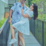 Sridevi Ashok Instagram - Let’s be weird and wonderful together ❤️🫶 @ashok_chintala Photography: @rootzstudios Wild Planet Jungle Resort