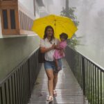 Sridevi Ashok Instagram - “I constantly go between wanting you to be my baby forever and being excited about all the amazing things you will do in this life”. @sitara_chintala 🥰❤️ Location: @wildplanetresort @tripstoluxury #vacation #familytime #forestgetaway #monsoon #jungleresort #wildplanet #srideviashok Wild Planet Jungle Resort