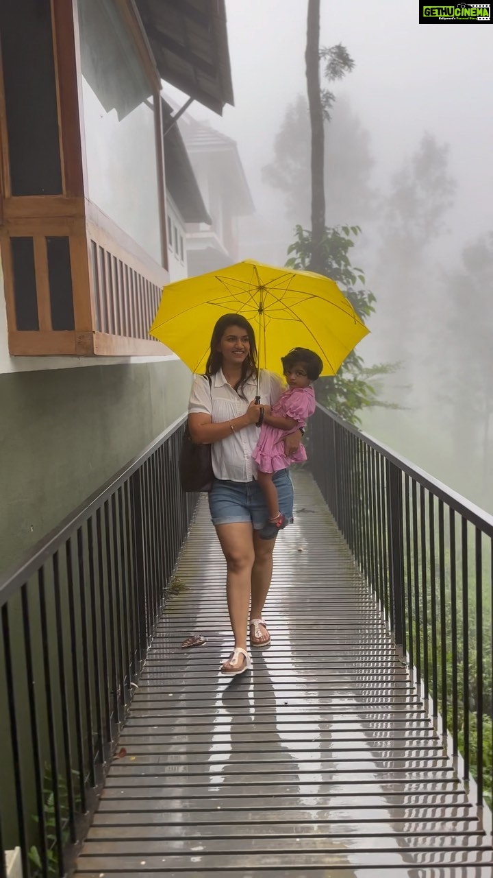 Sridevi Ashok Instagram - “I constantly go between wanting you to be my baby forever and being excited about all the amazing things you will do in this life”. @sitara_chintala 🥰❤️ Location: @wildplanetresort @tripstoluxury #vacation #familytime #forestgetaway #monsoon #jungleresort #wildplanet #srideviashok Wild Planet Jungle Resort