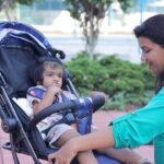 Sridevi Ashok Instagram - Happiness is exploring the world with your baby Embrace the joy of playful moments with the @luvlap.in Alpha Stroller. Create lasting memories and cherish every precious laugh. 😄❤️