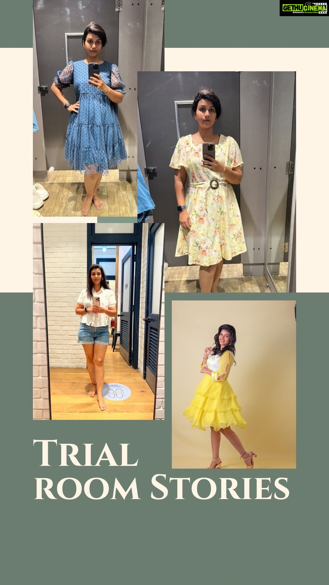 Sridevi Ashok Instagram - Trial room – the place I love and worried the most. Love because this is where I decide my life’s happiness by either buying or not buying an outfit. Worried, mostly during the sale season, because the trail room lines are so long. But nonetheless, I can’t be stopped from shopping (first sign of becoming a shopaholic, I know!) . Who wouldnt want to click a selfie #jailer #vanuvkavvalaya #kavalayya #kaavaalaa #kaavaalaavibe