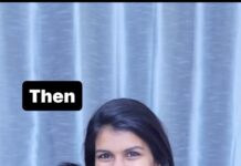 Sridevi Ashok Instagram - @sitara_chintala now and then 😍🥰❤️