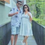 Sridevi Ashok Instagram - Let’s be weird and wonderful together ❤️🫶 @ashok_chintala Photography: @rootzstudios Wild Planet Jungle Resort