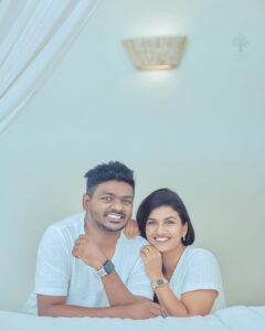 Sridevi Ashok Instagram - Let’s be weird and wonderful together ❤️🫶 @ashok_chintala Photography: @rootzstudios Wild Planet Jungle Resort