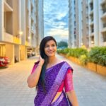 Sridevi Ashok Instagram - A woman wearing a saree for sure is a wonder woman. Saree : @spscollections2023 Checkout @spscollections2023 for exclusive collection of sarees and Kurtis. #srideviashok #sareecollection #mysareecollection Chennai, India