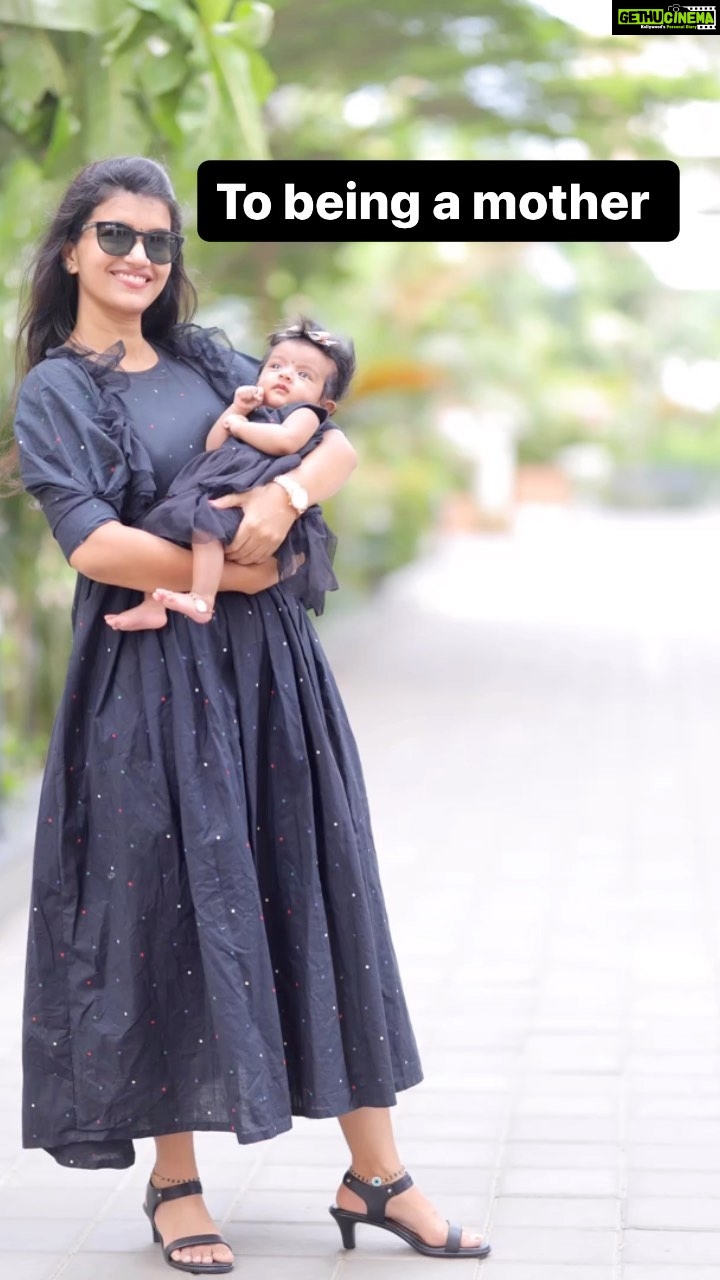 Sridevi Ashok Instagram - From being daughter to being a mother I understood Being a mother is not about what you gave up to have a child, but what you’ve gained from having one.