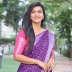 Sridevi Ashok Instagram - A woman wearing a saree for sure is a wonder woman. Saree : @spscollections2023 Checkout @spscollections2023 for exclusive collection of sarees and Kurtis. #srideviashok #sareecollection #mysareecollection Chennai, India