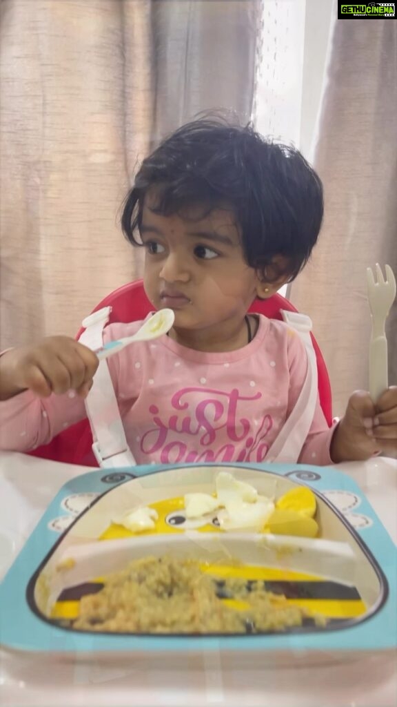 Sridevi Ashok Instagram - Mealtime made stylish and convenient with the Luvlap 4in1 Convertible High Chair! 🍽️✨ 🧒Features ✨️4 In 1 Design: Highchair converts To Low Chair With Tray, Baby Table & Booster Chair ✨️5 Point Safety Harness, Keeps Baby Secure & Comfortably Seated ✨️Non Slip & Anti Tipping Leg Base Design Provides Extra Grip ✨️Removable & Washable Dining Tray ✨️Easy And Compact Folding Say goodbye to messy mealtimes and hello to versatile functionality. From high chair to booster seat, this multi-purpose wonder adapts as your little one grows. 🌱💕 You can buy it from @amazondotin @luvlap.in #srideviashok #highchair #LuvLap