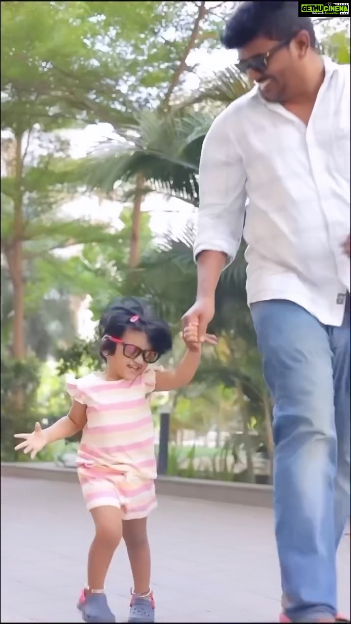 Sridevi Ashok Instagram - Celebrating Super-Dads this Father’s Day with @luvlap.in Galaxy Stroller!” This Father’s Day, let’s honor the incredible dads who make every moment special! Join us in celebrating the bond between fathers and their little ones with the LuvLap Galaxy Stroller, the perfect companion for unforgettable outdoor adventures. @nandhini_mahendra Thank you so much for the VO AD #luvlapfathersday #luvlap #luvlapproducts #FathersDay #DadsRock #LuvLapHighChair #NourishWithLove