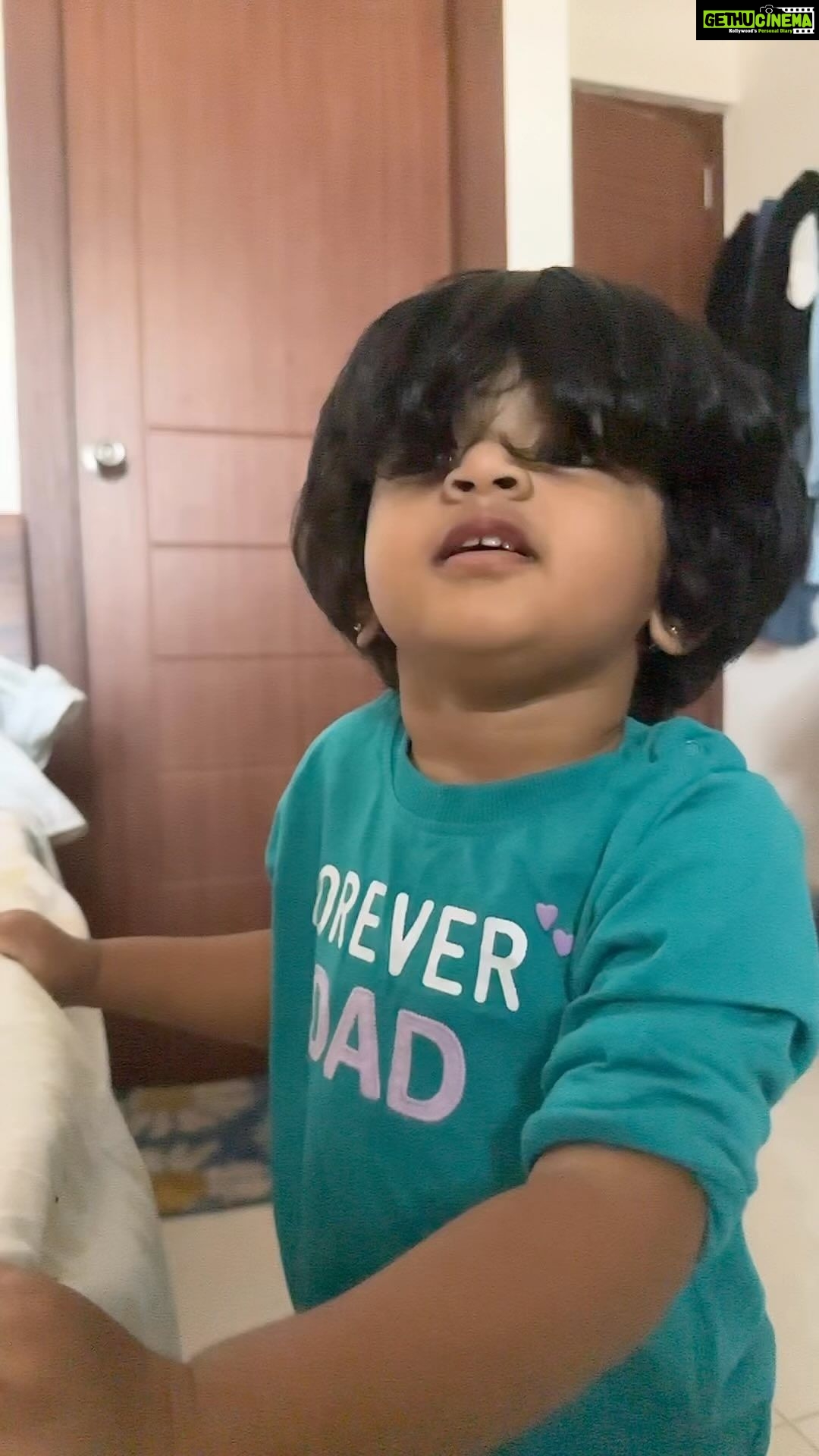 Sridevi Ashok Instagram - The secret for Sitara’s hair growth is @ashok_chintala
