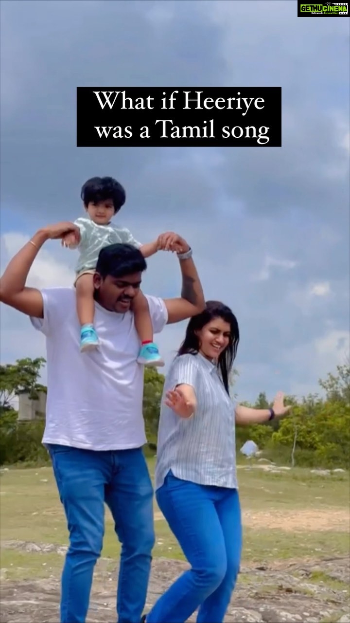 Sridevi Ashok Instagram - Wow .. what if Heeriye was a tamil song. Beautifully sung by @sudharshan93