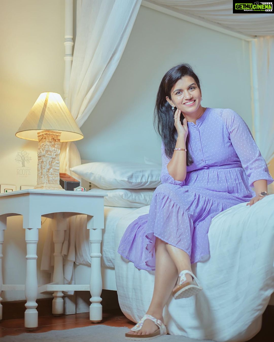 Sridevi Ashok Instagram - Create your own visual style... let it be unique for yourself and yet identifiable for others. ... Dress : Myntra App - Search for purple dress Check comments for the link . Photography : @rootzstudios #srideviashok #styleblogger #fashionstyle #fashionblogger #chennaiinfluencer #mommyinfluencer #mommyblogger Wild Planet Jungle Resort