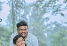 Sridevi Ashok Instagram - The struggle is real to get that 1 picture of us together ☹️ . She is like … you guys do what ever you want …. Kids have their own cute ways to show possessiveness and soo cute to watch them do so.. @ashok_chintala @sitara_chintala Photography : @rootzstudios Chennai, India