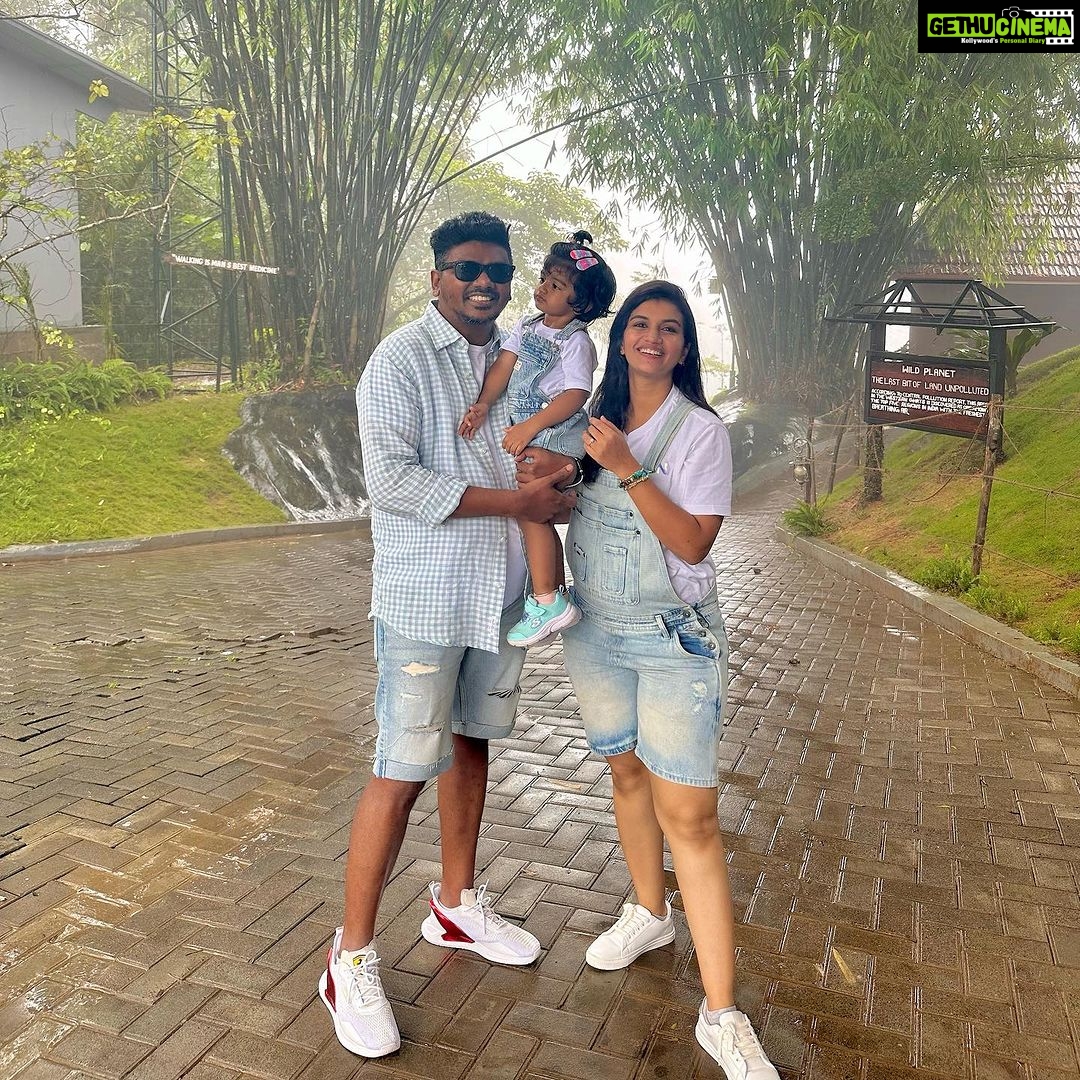 Sridevi Ashok Instagram - When luxury and comfort meets the wild, it’s none other than wild planet @wildplanetresort Wild planet luxury jungle resort could be a wonderful getaway plan one could make. Away from the routine life, the no network zone is a delight. They offer one of the best hospitality ensuring your comfort and safety to be the top priority. Staff was very humble and helpful , accommodating our in house requests and ensuring we had a pleasant stay. The food options provided for breakfast, lunch and dinner were extensive and not to forget delicious. They ensured to provide both healthy and tempting buffet options to blend with your mood for the day.. Kids play area was well maintained. @sitara_chintala had awesome time . Indeed a wonderful experience.. You should definitely try this monsoon season to experience the real rain forest 🥰❤️ . Thank you @wildplanetresort @tripstoluxury for hosting us. #srideviashok #travelblogger #traveldiaries #monsoongetaway #nilgiris #jungleresort #wildplanet #familytrip #chennaiinfluencer Wild Planet Jungle Resort