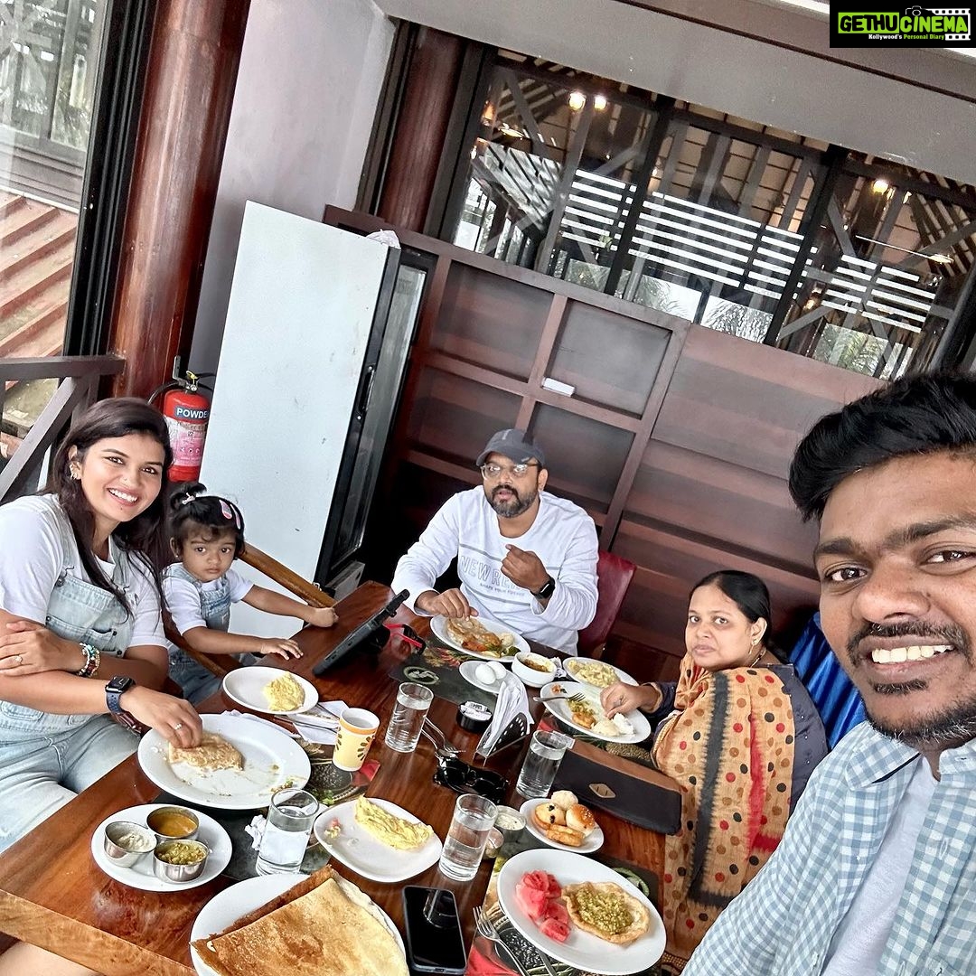 Sridevi Ashok Instagram - When luxury and comfort meets the wild, it’s none other than wild planet @wildplanetresort Wild planet luxury jungle resort could be a wonderful getaway plan one could make. Away from the routine life, the no network zone is a delight. They offer one of the best hospitality ensuring your comfort and safety to be the top priority. Staff was very humble and helpful , accommodating our in house requests and ensuring we had a pleasant stay. The food options provided for breakfast, lunch and dinner were extensive and not to forget delicious. They ensured to provide both healthy and tempting buffet options to blend with your mood for the day.. Kids play area was well maintained. @sitara_chintala had awesome time . Indeed a wonderful experience.. You should definitely try this monsoon season to experience the real rain forest 🥰❤️ . Thank you @wildplanetresort @tripstoluxury for hosting us. #srideviashok #travelblogger #traveldiaries #monsoongetaway #nilgiris #jungleresort #wildplanet #familytrip #chennaiinfluencer Wild Planet Jungle Resort