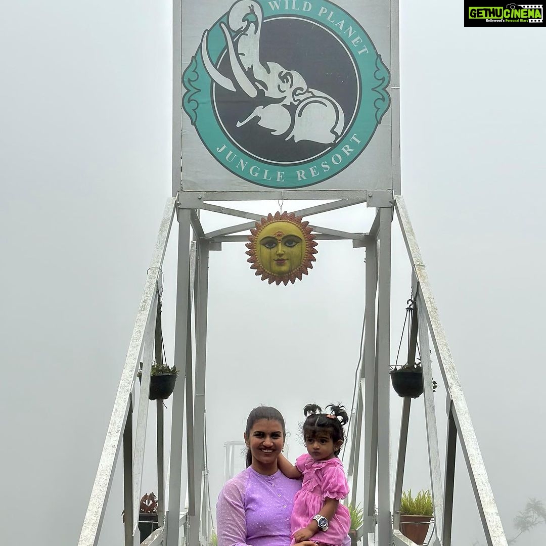 Sridevi Ashok Instagram - When luxury and comfort meets the wild, it’s none other than wild planet @wildplanetresort Wild planet luxury jungle resort could be a wonderful getaway plan one could make. Away from the routine life, the no network zone is a delight. They offer one of the best hospitality ensuring your comfort and safety to be the top priority. Staff was very humble and helpful , accommodating our in house requests and ensuring we had a pleasant stay. The food options provided for breakfast, lunch and dinner were extensive and not to forget delicious. They ensured to provide both healthy and tempting buffet options to blend with your mood for the day.. Kids play area was well maintained. @sitara_chintala had awesome time . Indeed a wonderful experience.. You should definitely try this monsoon season to experience the real rain forest 🥰❤️ . Thank you @wildplanetresort @tripstoluxury for hosting us. #srideviashok #travelblogger #traveldiaries #monsoongetaway #nilgiris #jungleresort #wildplanet #familytrip #chennaiinfluencer Wild Planet Jungle Resort