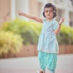 Sridevi Ashok Instagram - It’s not my attitude, it’s my style 🫶 Sitara Dress : @little_munchkin.in Photography : @rootzstudios Thank you @little_munchkin.in and all the very best ❤️ #collaboration