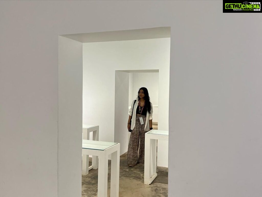 Srinda Instagram - Yesterday @kochibiennale 💗 #biennale Kochi-Muziris Biennale