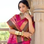 Srinidhi Ramesh Shetty Instagram - #KhushExclusive: Classic couture gets a global update as South Indian Actor Srinidhi Shetty (@srinidhi_shetty) plays the timeless bride for Khush Wedding’s digital story. With the palatial Fairmont Jaipur creating the perfect setting, the actor brings back old-world charm, dressed in pure traditional weaves and ornate jewels. All wardrobe: @real_weaverstory Jewellery: @ajewelsbyanmol @sachdeva.ritika @creyons_ @purabpaschim Editor-in-chief: @sonia_ullah Photography: @sunillade Creative Director: @mannisahota_ Fashion Editor: @vikas_r Concept & Styling: @tanishqmalhotraa Makeup: @kalwon_beauty Hair: @jitinrathore Videography: @amitsomvanshiphotography Styling Assistant: @elwadhiarchita, @thestylethesaurus_ Photography Assistant: @13m_nagendra Location: @fairmontjaipurindia Production: @citruzoninsta #indianfashion #bollywood #srinidhishetty