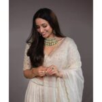 Srinidhi Ramesh Shetty Instagram - 🤍🦭 Outfit @sithara_kudige Jewelries @malabargoldanddiamonds Makeup @roshnisafir Hair @makeup_by_sandhyaprasain @the_hairstylist_lilly Photos @fotografia.co.in