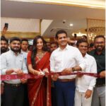 Srinidhi Ramesh Shetty Instagram - At the grand relaunch of Malabar Gold & Diamonds store - thrilled & overjoyed!! Thank you, Kalaburagi, for all the loveee 🌸🤍 @malabargoldanddiamonds ✨️