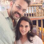 Sriranjani Sundaram Instagram - Not everyone gets someone who's great at celebrating your joys but also making you own up to your mistakes. Not a great fan of Valentine's Day as such but @realamitbhargav is the most romantic man I know... Like he loves love! #iykyk #valentines2023
