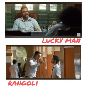 Sriranjani Sundaram Instagram - Today is extra special ! #september1 @realamitbhargav has two movie releases - #LUCKYMAN and #RANGOLI 

Both films are very special to me and Amit as both directors are very dear friends who believe in wholesome entertainment. 

Pls go watch these family entertainers in theatres and support good movies. And yes, hoot for Amit when you see him on screen :)
