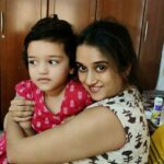 Sriranjani Sundaram Instagram - So many wishes for Mother's Day asking how I celebrated it... To me, the best gift is the gift of time, especially reading time ! @the_bookish_caterpillars has some wonderful books for children and Veda is absolutely enjoying her new collection! From elephants and penguins to unicorns and magnet books, it's a great set to enhance her creativity :) Are you a bookish mommy? #kidsreading #taarmaarparenting