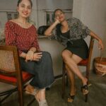 Srushti Dange Instagram - We’re such a “look at the sunset 🌅 & look at the moon 🌙“ kinda Girls 👯‍♀️ Coffee date with @puraniii