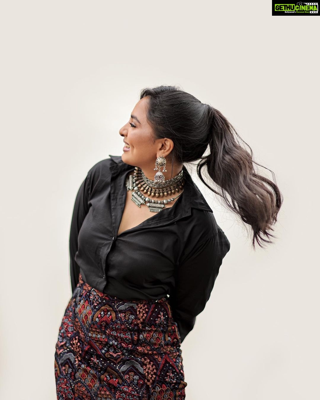 Srushti Dange Instagram – Welcome to my Dark side 🌑 Designed by ...