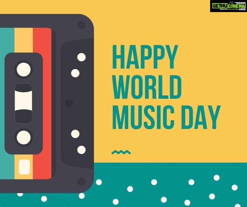 Sunil Instagram - Music can touch your hearts even if you don’t know what language the song is in. Happy World Music Day! #WorldMusicDay