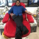 Sunil Instagram - Spent this birthday donating blood at Chiranjeevi blood bank. A little goes a long way. Donate blood to save lives 🙏 #chiranjeevibloodbank #chiranjeevicharitabletrust #blooddonation #bloodbank @chiranjeevikonidela #megastarfans #megastarchiranjeevi #chiranjeevifans #donatebloodsavelife #sunil