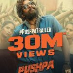 Sunil Instagram - Pushpa...Pushpa Raj...#ThaggedheLe 30 Million Views & Counting for #PushpaTrailer #PushpaTheRise #PushpaTheRiseOnDec17 #Pushpa #PushpaRaj @alluarjunonline @rashmika_mandanna @fahadhfaassil @aryasukku @thisisdsp @adityamusicindia @mythriofficial
