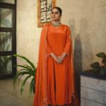 Surabhi Lakshmi Instagram – The joy of dressing classy is an art.

Wearing beautiful Anarkali suit from : @labeljasminbasheer

Styling: @rashmimuraleedharan 

Hair&makeup: @amal_ajithkumar 

Photography: @merin__georg

special thanks: @reshma_ravindran___