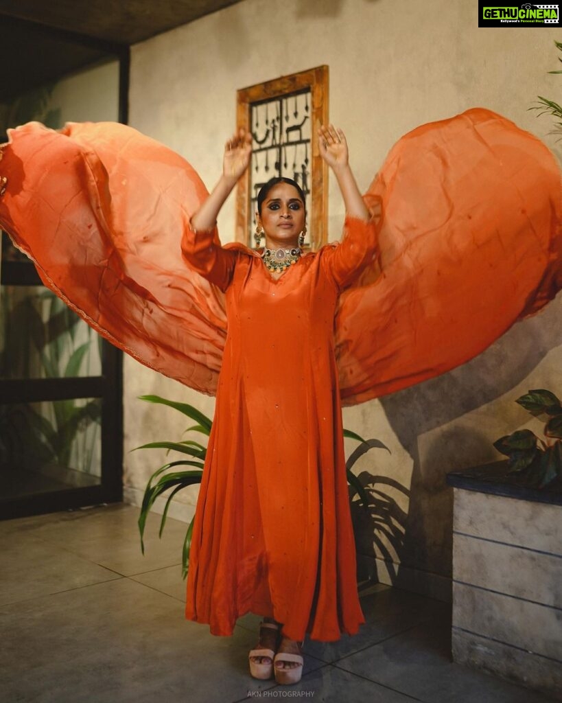 Surabhi Lakshmi Instagram - The joy of dressing classy is an art. Wearing beautiful Anarkali suit from : @labeljasminbasheer Styling: @rashmimuraleedharan Hair&makeup: @amal_ajithkumar Photography: @merin__georg special love🥰: @reshma_ravindran___