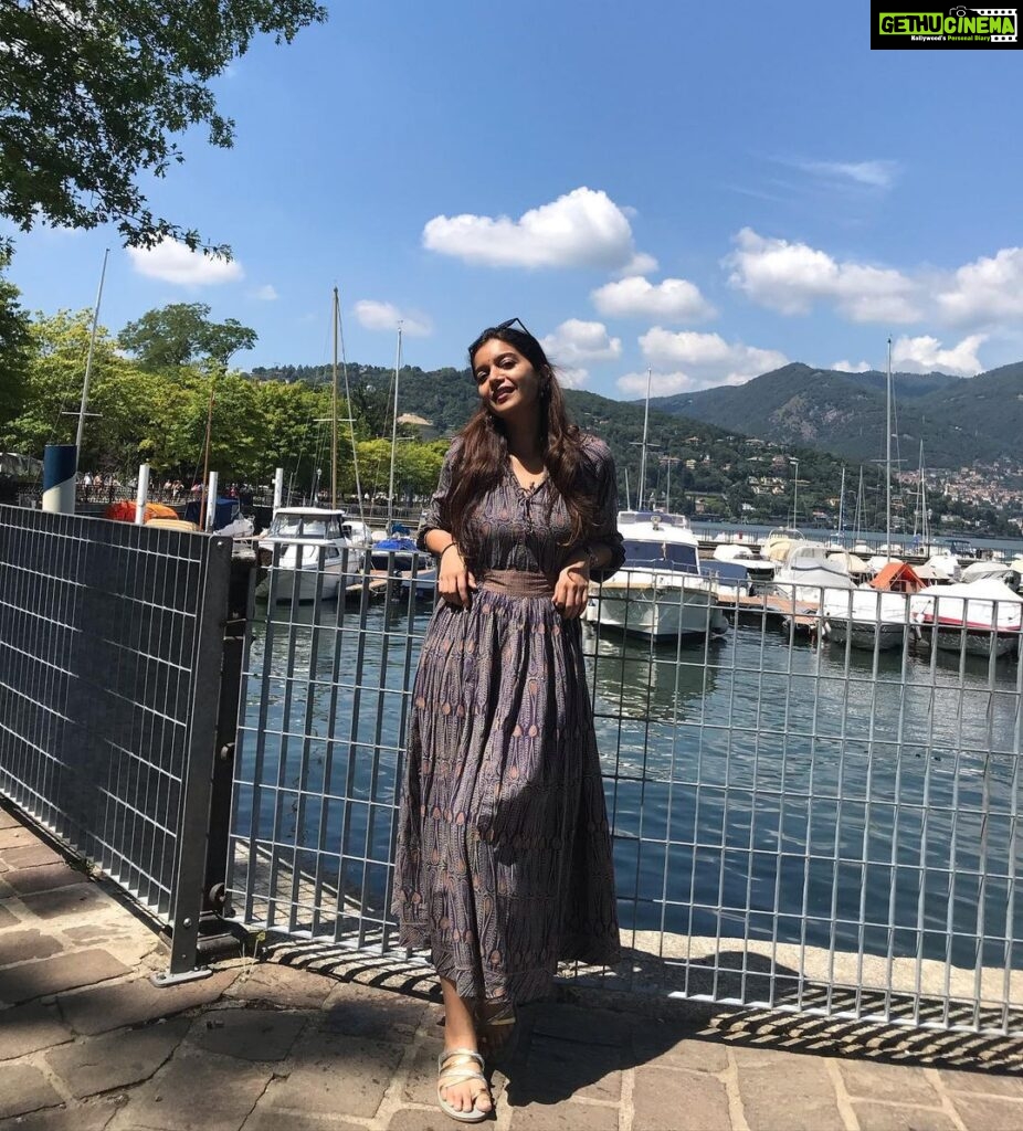 Swathi Reddy Instagram - Caption edited Lago di Como