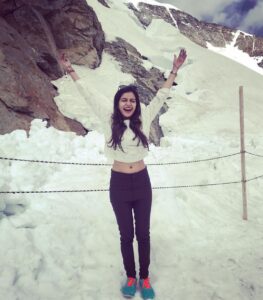 Swathi Reddy Instagram - If I had a scenario like in the movie “Inside out”, like my own version . . They’d all hug, these little miniatures into a big group hug and turn into a ball lit up in all colours. Right here, in this moment. Jungfraujoch - Top of Europe